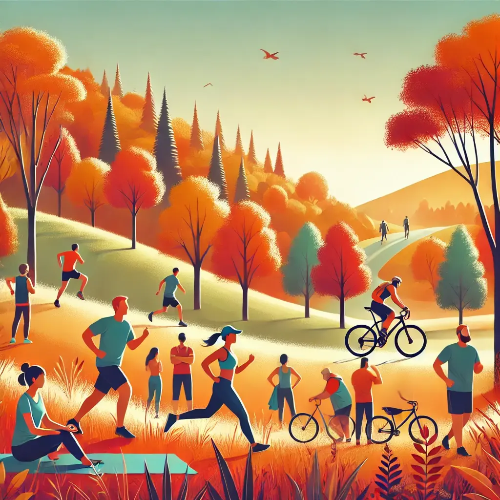 Podzimní sportovní aktivity: Více než jen jízda na kole