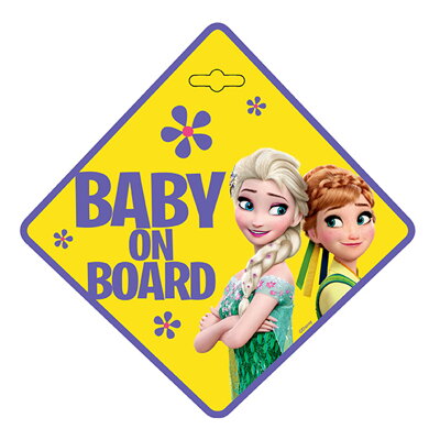 Disney Frozen - Ledové království značka dítě v autě