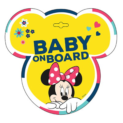 Disney Minnie Mouse značka dítě v autě
