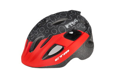 Přilba CTM ROUNDY, dětská, červená