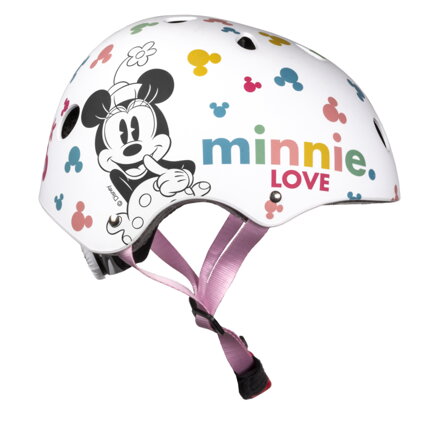 Minnie sportovní přilba bílá