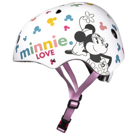 Minnie sportovní přilba bílá