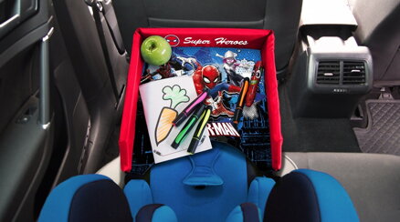 SPIDERMAN stolek do auta