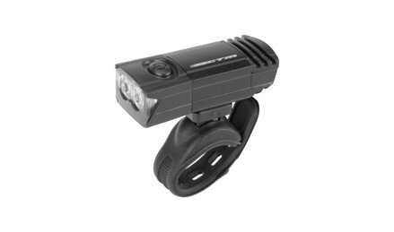 Osvětlení přední CTM Twinny, 2 LED, 50 Lm, USB, černé
