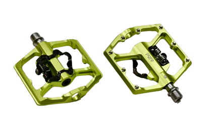 Pedály P2R FLATMAN 70SPD, 3SB – kombinované SPD/flat pedály s piny