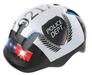 Přilba dětská, policie, 50-57cm