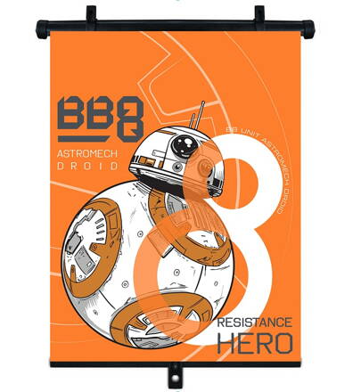 STAR WARS BB8 sluneční roleta do auta