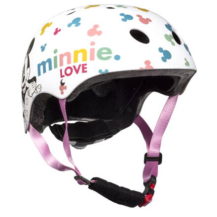 Minnie sportovní přilba bílá