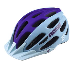 Cyklistická prilba Extend ROSE light blue-night violet, S/M (55-58cm) matt