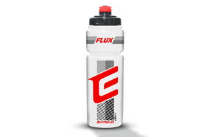 Fľaša Extend FLUX, 700 ml transparent white-red