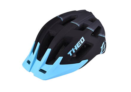 Cyklistická prilba Extend THEO black-sky blue, M/L (58-62cm) matt