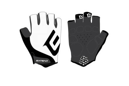 Rukavice pánske Extend GRISP white-black L