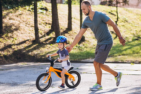 Jak a kdy naučit děti jezdit na kole?