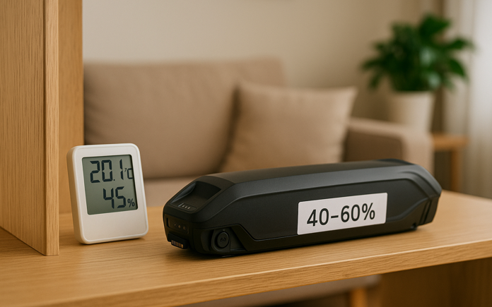 Skladování baterie elektrokola přes zimu: správný postup, aby neztratila kapacitu