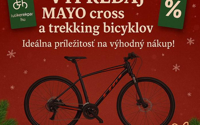 Výprodej kol MAYO – crossová a trekingová kola za skvělé ceny!